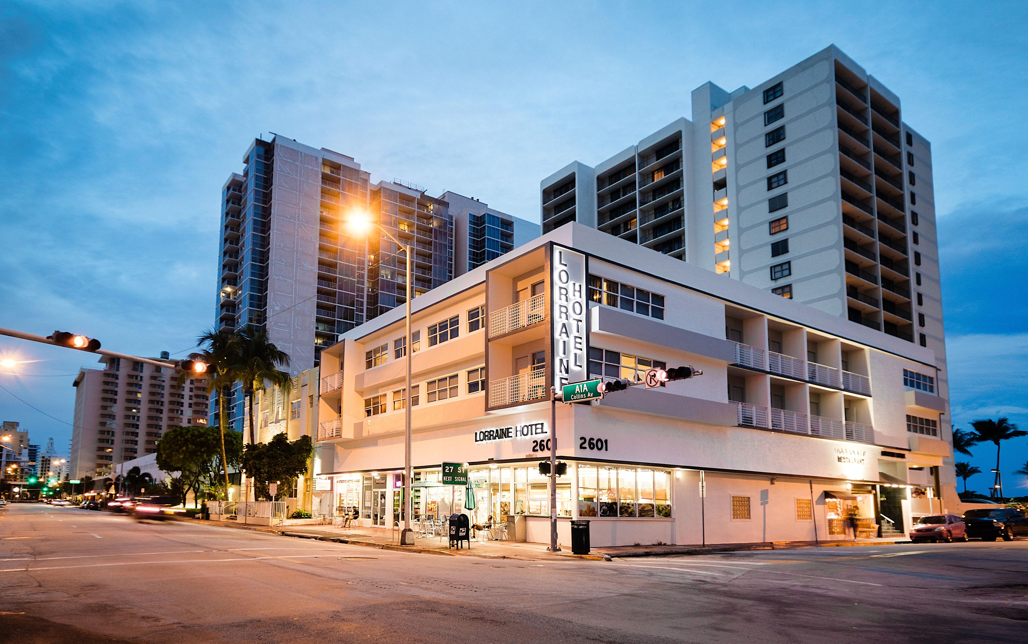 Lorraine Hotel Miami Beach Exterior foto