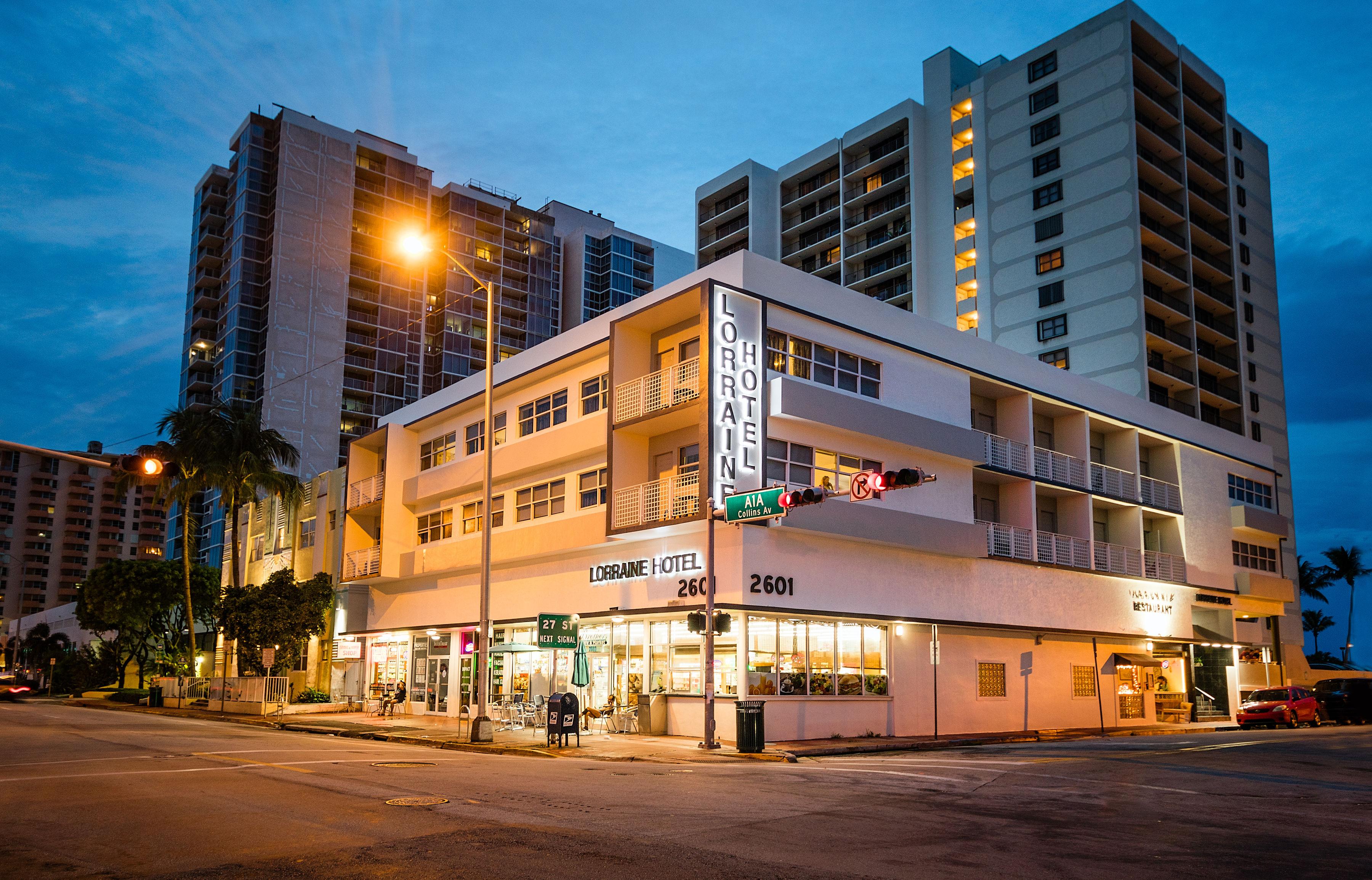 Lorraine Hotel Miami Beach Exterior foto